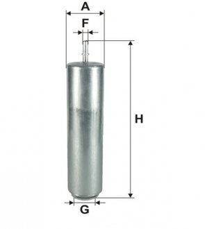 Фільтр паливний BMW 1 (F20/F21), 2 (F22), 3 (F30/F31), 3 GT (F34), 4 (F32/F33/F36/F82); Mini Cooper WIX = FN PP976/4 WIX FILTERS WF8483 (фото 1)