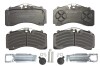 Комплект гальмівних накладок, Haldex 22,5 145916174801 - Axle B9-22S01 Brake SBS2220 K0 03057000600 = SAF 3057000600 (фото 1)