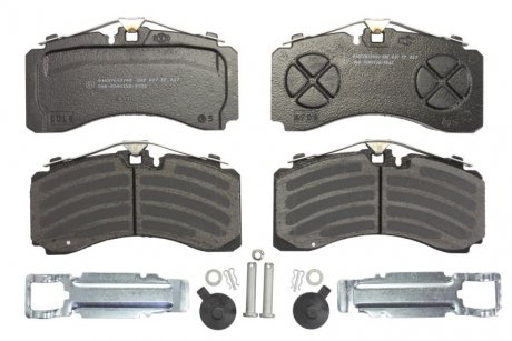 Комплект гальмівних накладок, Haldex 22,5 145916174801 - Axle B9-22S01 Brake SBS2220 K0 03057000600 = SAF 3057000600