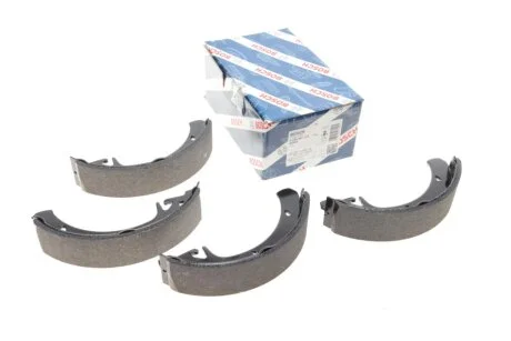 Колодки тормозные (задние) Lada Kalina/2108-2112 (барабанные) (200x42) BOSCH 0986487219