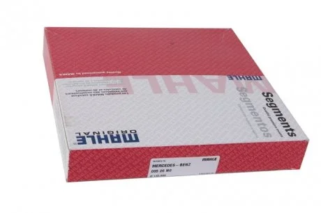 Кільця поршневі (1cyl) MB OM501LA/OM502LA EURO4/5 D 130.0 (3/3/4) MH MAHLE / KNECHT 005 26 N0
