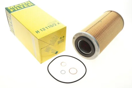 Фільтруючий елемент фільтра масляного MB MK, NG, O303-O408, SK H 12110/2 X MANN H 12 110/2 X