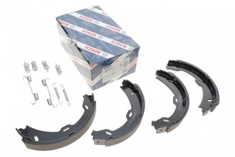 Комплект гальмівних колодок, стоянкова гальмівна система 0 986 487 724 BOSCH 0986487724