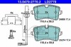 Комплект тормозных колодок, дисковый тормоз CERAMIC ATE 13.0470-2770.2 (фото 1)