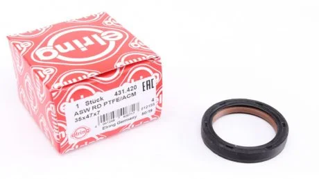 Сальник колінвалу (передній) Renault 1.5dci-3.0dci (35x47x7) ELRING 431.420