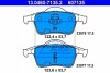 Комплект тормозных колодок, дисковый тормоз ATE 13.0460-7135.2 (фото 1)