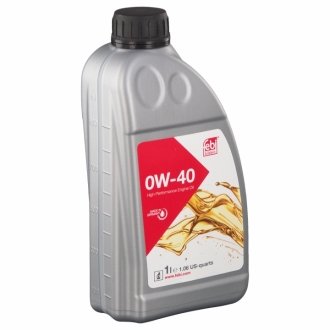 Моторное масло синтетическое д/авто SAE 0W40 1L SWAG 30101140