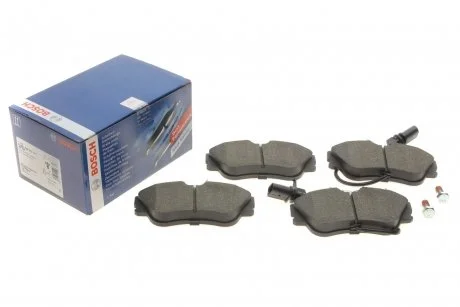 Колодки гальмівні (передні) VW T4 1.9-2.5TDI (Lucas) (з датчиком) BOSCH 0986424672