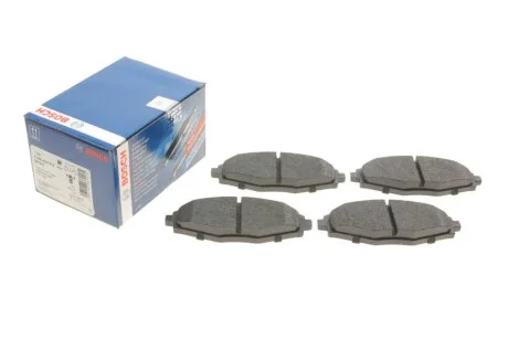 Колодки гальмівні (передні) Daewoo Lanos /Matiz 97- BOSCH 0986424512