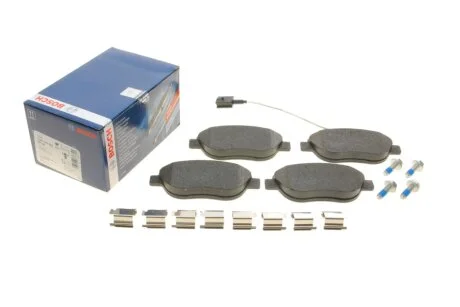 Колодки гальмівні (передні) Fiat Doblo 01-/Opel Combo 1.3-2.0CDTI 12- BOSCH 0986424596