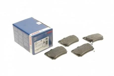 Колодки гальмівні (задні) Mitsubishi Pajero Sport 2.5/3.0 TD 98- BOSCH 0986424711