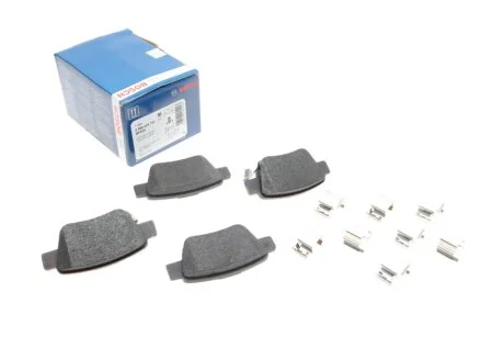 Колодки гальмівні (задні) Toyota Avensis/Corolla 1.6-2.4i 03-09 BOSCH 0986424798