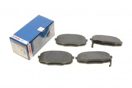 Колодки гальмівні (передні) Hyundai i30 07-12/Kia Cee'd 06-/Carens 02-/Cerato 09-/Soul 14- BOSCH 0986424811