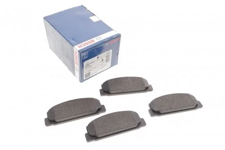 Комплект тормозных колодок, дисковый тормоз BOSCH 0986424817