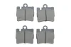 Комплект тормозных колодок, дисковый тормоз BOSCH 0986424830 (фото 1)
