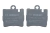 Комплект тормозных колодок, дисковый тормоз BOSCH 0986424830 (фото 4)