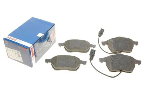Колодки тормозные (передние) Audi 100 90-94/Audi A6 94-97 (+датчики) BOSCH 0986460937