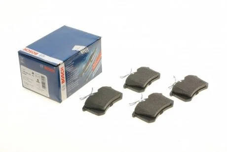 Колодки гальмівні (задні) Audi A4/A6/Skoda SuperB 01-09/Renault Clio 05-14/VW Golf/Passat 84-02 BOSCH 0986466683