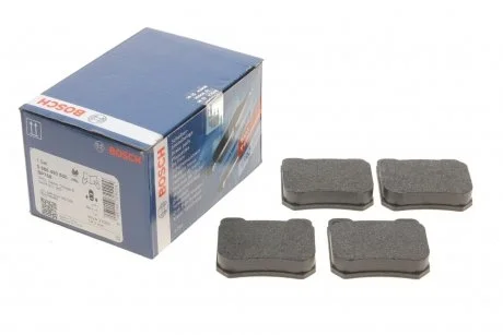 Комплект гальмівних колодок, дискове гальмо 0 986 490 500 BOSCH 0986490500