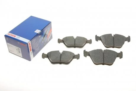 Колодки гальмівні (передні) BMW 3 (E36/E46) 92-06/5 (E34) 87-96/7 (E32) 87-94/Z3 (E36) 97-03 BOSCH 0986490640