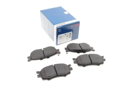 Колодки гальмівні (передні) Kia Rio II 05-/Hyundai i20 08-15/Accent 05-10 BOSCH 0986494139