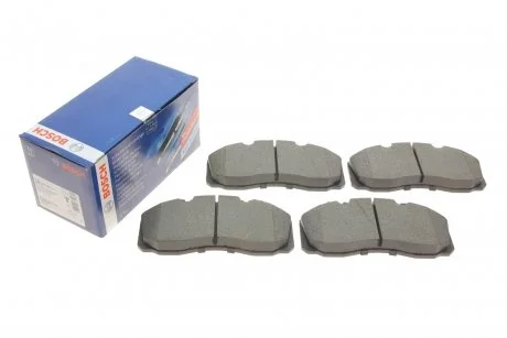 Колодки гальмівні (передні/задні) MB Sprinter/Vario 96- BOSCH 0986468350