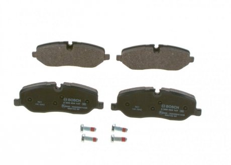 Комплект тормозных колодок, дисковый тормоз BOSCH 0986494147 (фото 1)