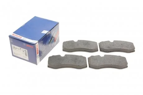 Колодки гальмівні (передні) MB (W211/W221) 2.1-5.5 05-13 BOSCH 0986494167