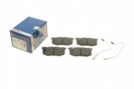 Колодки гальмівні (передні) Renault Twingo 96-07 BOSCH 0986466346