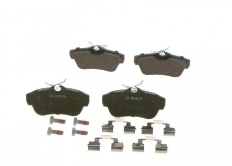 Тормозные колодки (задние) Fiat Scudo/Peugeot Expert 1.6D/2.0D 07- BOSCH 0986494192 (фото 1)