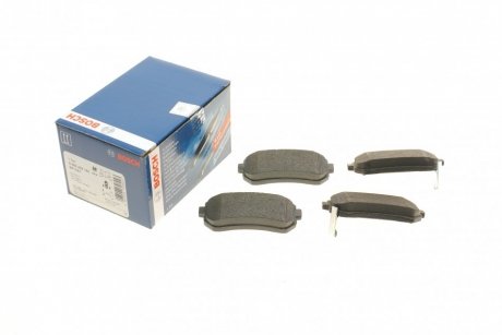Комплект тормозных колодок (задних) Hyundai Accent/I20/I30/Ix35/Sonata/Kia Ceed/Rio/Sportage 1.2-3.3 05- BOSCH 0986494140 (фото 1)