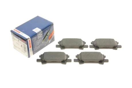 Колодки гальмівні (задні) Lexus RX 03-08 BOSCH 0986494224