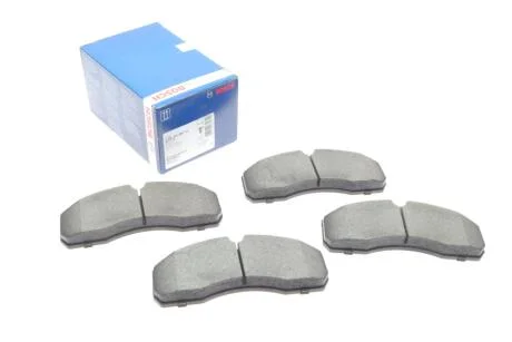 Колодки гальмівні (передні) Renault Master 04-10/Mascott/Iveco Daily 99-06 BOSCH 0986494266