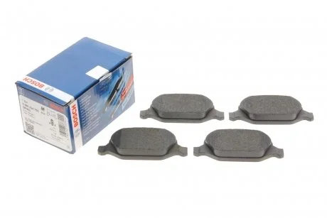 Тормозные колодки (задние) Fiat Punto 99-12/Citroen E-Mehari 16- BOSCH 0986424756