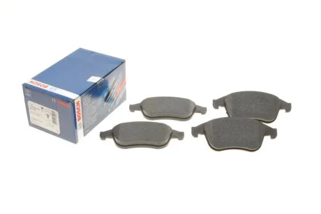 Колодки гальмівні (передні) Renault Megane III/Laguna III 1.5dCi/2.0dCi 07- BOSCH 0986494401