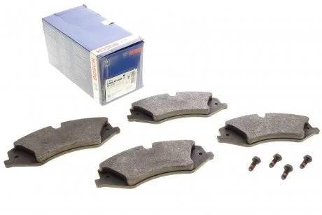 Фото 1 - колодки тормозные (передние) Land Rover Range Rover/Discovery 2.0-5.0 09- (TRW) BOSCH 0986494408 Колодки тормозные (передние) Land Rover Range Rover/Discovery 2.0-5.0 09- (TRW) BOSCH 0986494408 (фото 1)