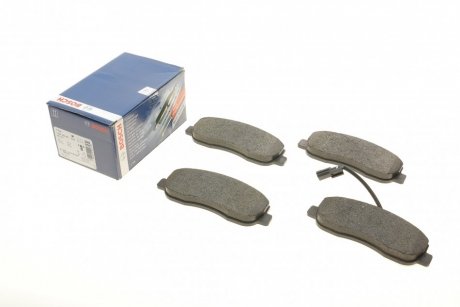 Комплект тормозных колодок (передних) Renault Master/Opel Movano 10- BOSCH 0986494498 (фото 1)