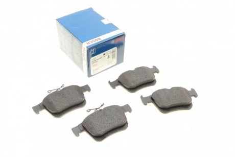 Колодки гальмівні (задні) Audi A3/VW Golf 12-/Touran/Passat B8 14-/Skoda Karoq 17-/Octavia 20- BOSCH 0986494659