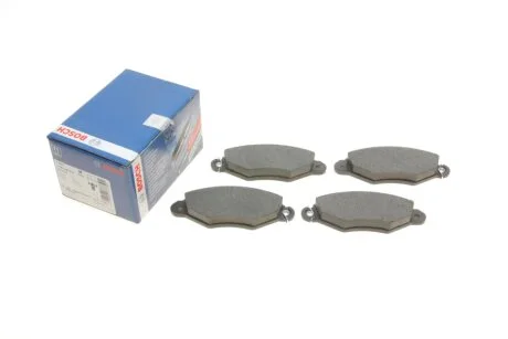 Колодки гальмівні (передні) Renault Kangoo 98- BOSCH 0986495235 (фото 1)