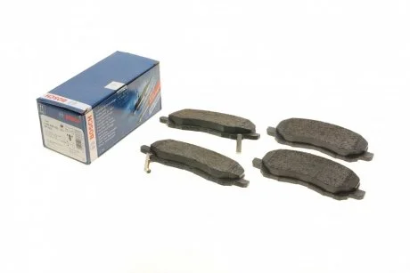 Колодки гальмівні (передні) Citroen C4/Peugeot 4008 12-/Mitsubishi Lancer/Outlander 03-/Jeep/Dodge BOSCH 0986495253
