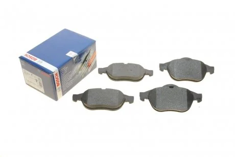 Колодки гальмівні (передні) Renault Laguna II 01- BOSCH 0986495264