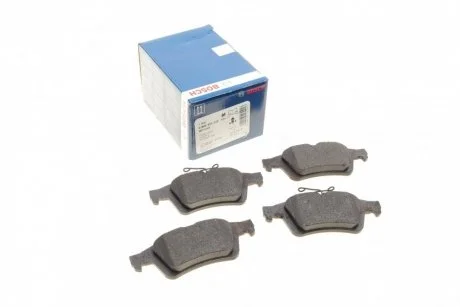Комплект гальмівних колодок (задніх) Citroen C5/Ford C-Max 07-/Focus/Connect 04-13/Renault Laguna 07-15/Volvo BOSCH 0986494528