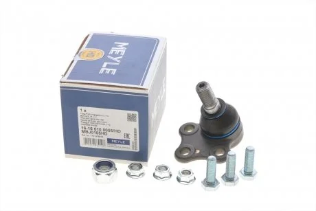 Опора кульова (передня/знизу) Renault Trafic/Opel Vivaro 01- (посилена) MEYLE 16-16 010 0005/HD