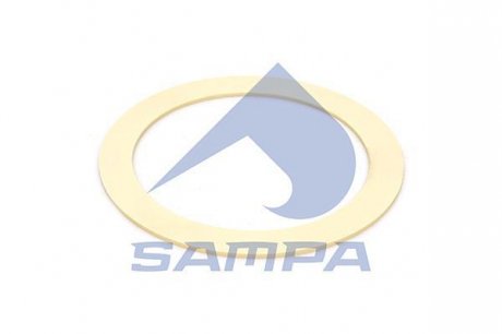 Уплотнительное кольцо ступицы BPW 110x141x2,5 SAMPA 070.014 (фото 1)
