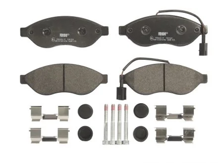 Комплект гальмівних колодок, дискове гальмо FE FERODO FVR1924