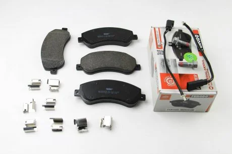 Комплект гальмівних колодок з 4 шт. дисків FERODO FVR1928