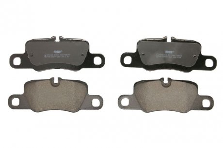 Комплект гальмівних колодок задн/передн (без комплектуючих), PORSCHE 911, 911 TARGA, CAYENNE, MACAN, PANAMERA, PANAMERA SPORT TURISMO 2.9-4.8 05.02- FERODO FDB4713