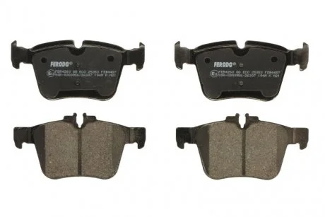Комплект гальмівних колодок, дискове гальмо FE FERODO FDB4487
