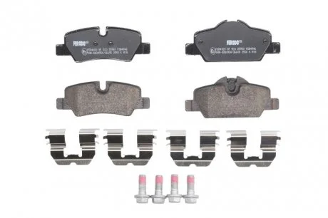 Комплект гальмівних колодок, дискове гальмо FE FERODO FDB4946