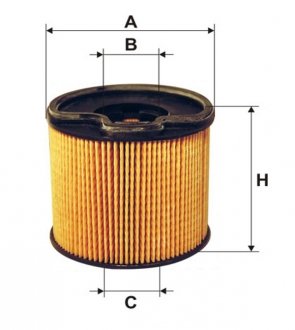 Фильтрующий элемент топливного фильтра WIX FILTERS WF8195